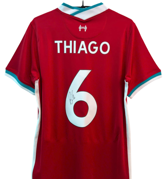 🔥 ÁO ĐẤU SIGNED THIAGO ALCATARA – HÀNG CHÍNH HÃNG + COA ICONS 🔥