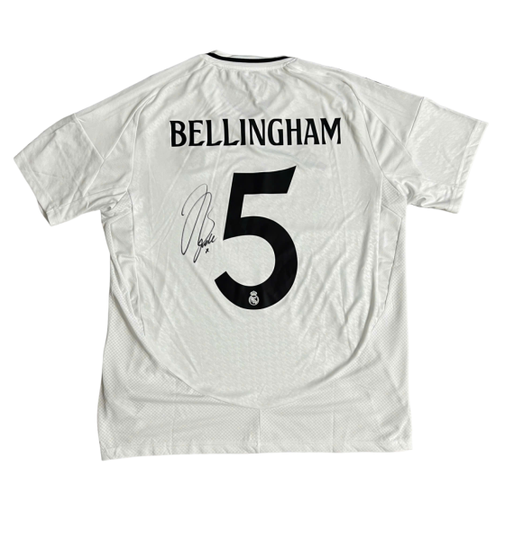 🔥 ÁO Jude Bellingham KÝ TAY – REAL MADRID 2024/2025 | COA CHÍNH HÃNG 🔥