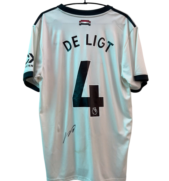 🔥 ÁO Matthijs de Ligt KÝ TAY – MANCHESTER UNITED 2024/2025 SÂN KHÁCH 🔥