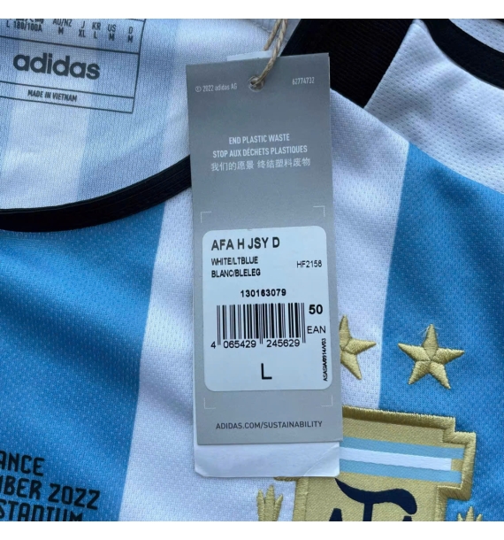 [Chữ ký đội tuyển] Áo đấu có chữ ký của Argentina 2022