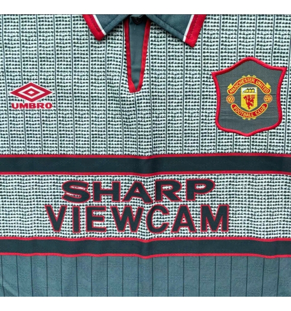 [Có chữ ký] Áo đấu Manchester United 9596 Cantona có chữ ký