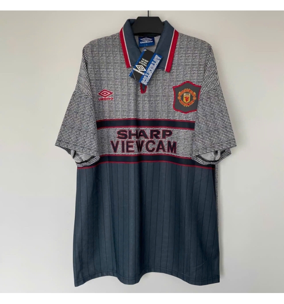 [Có chữ ký] Áo đấu Manchester United 9596 Cantona có chữ ký