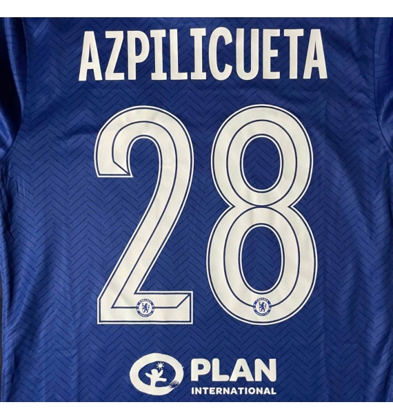 [Có chữ ký] Áo đấu Chelsea 2021 có chữ ký của Azpilicueta