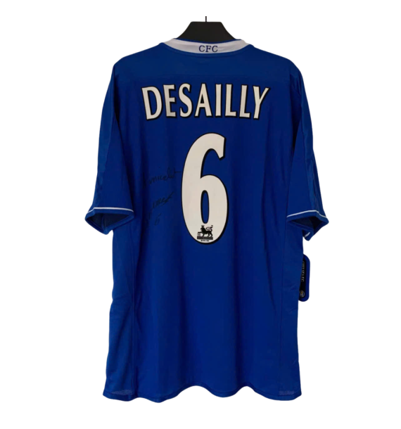 [Có chữ ký] Áo đấu Chelsea 0305 Desailly có chữ ký