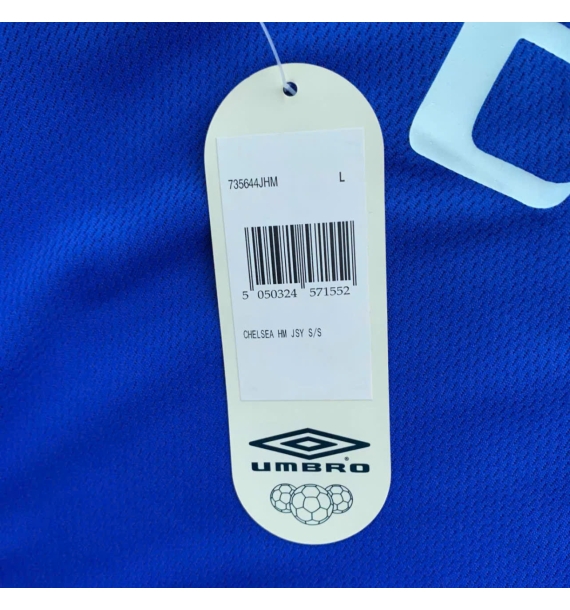 [Có chữ ký] Áo đấu Chelsea 0305 Desailly có chữ ký