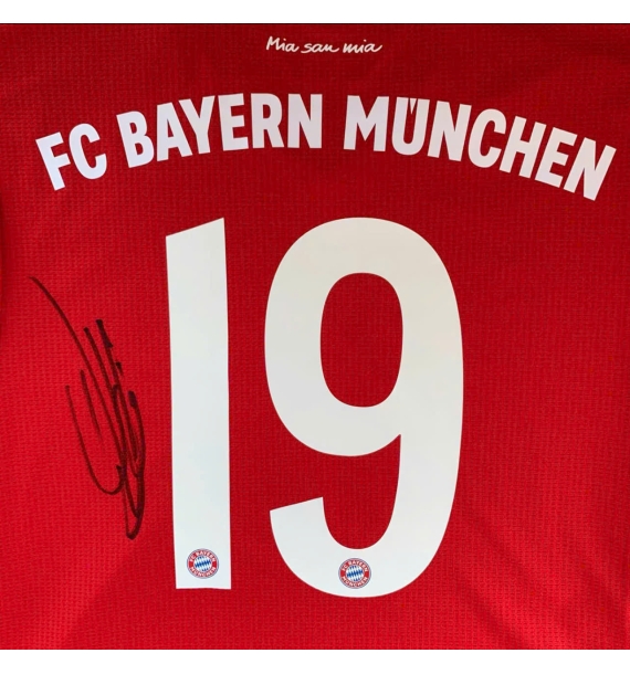 [Phiên bản cầu thủ có chữ ký] Áo đấu Bayern Munich 2020 có chữ ký Davies