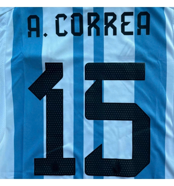 [Có chữ ký] Áo đấu Argentina 2022 Correa có chữ ký