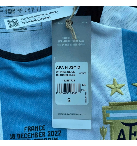 [Có chữ ký] Áo đấu Argentina 2022 Correa có chữ ký