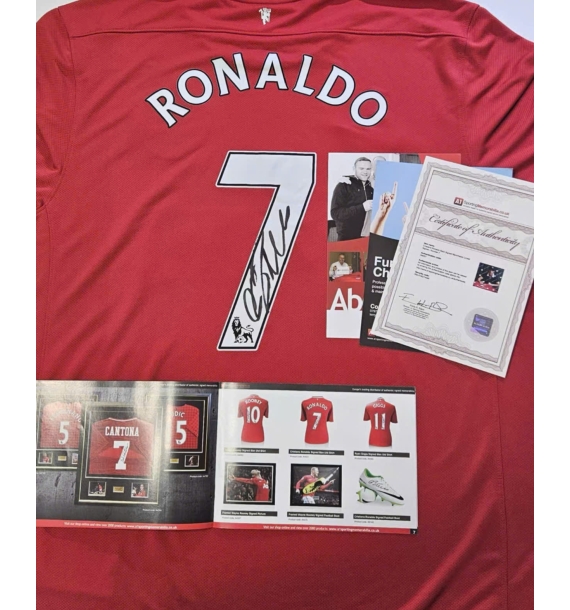 Áo đấu A1 Sporting có chữ ký Cristiano Ronaldo