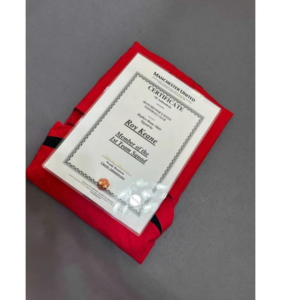 Áo đấu Manchester United có chữ ký của Roy Keane mùa giải 2002-2003