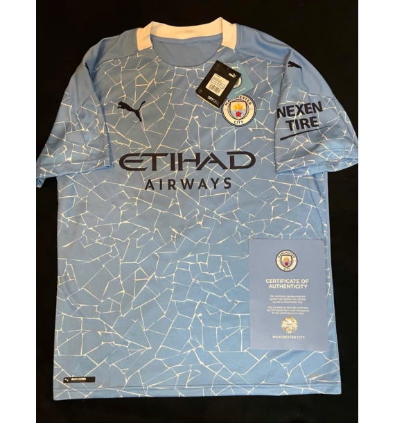 Áo đấu có chữ ký của Sergio Aguero mùa giải 2021