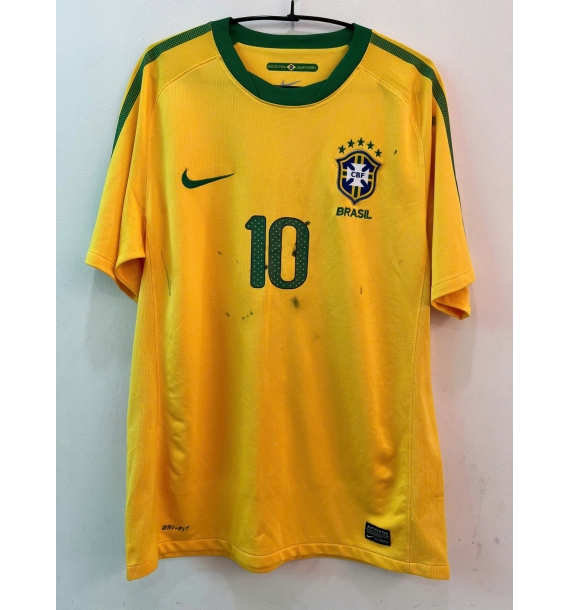 🔥 ÁO ĐẤU BRAZIL SIGNED – KAKÁ #10 – SIÊU PHẨM SƯU TẦM 🔥