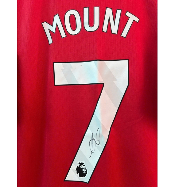 🔥 ÁO ĐẤU MANCHESTER UNITED SIGNED – MASON MOUNT #7 (2023/24) 🔥