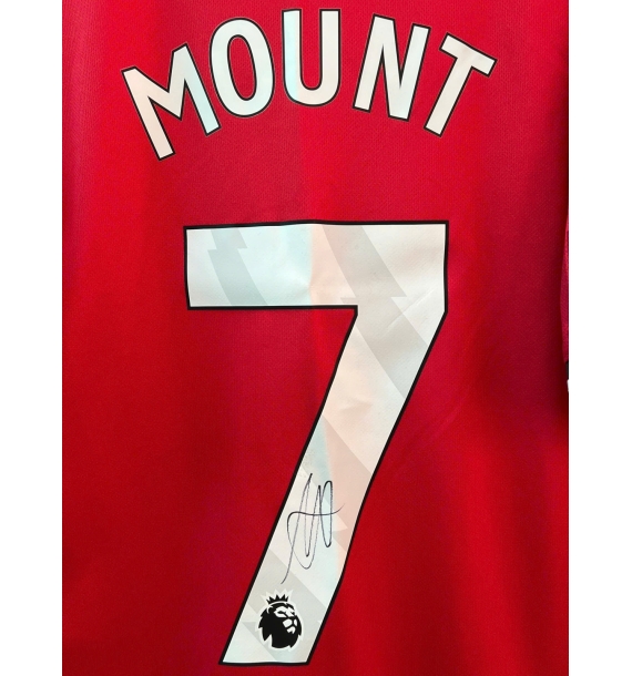 🔥 ÁO ĐẤU MANCHESTER UNITED SIGNED – MASON MOUNT #7 (2023/24) 🔥