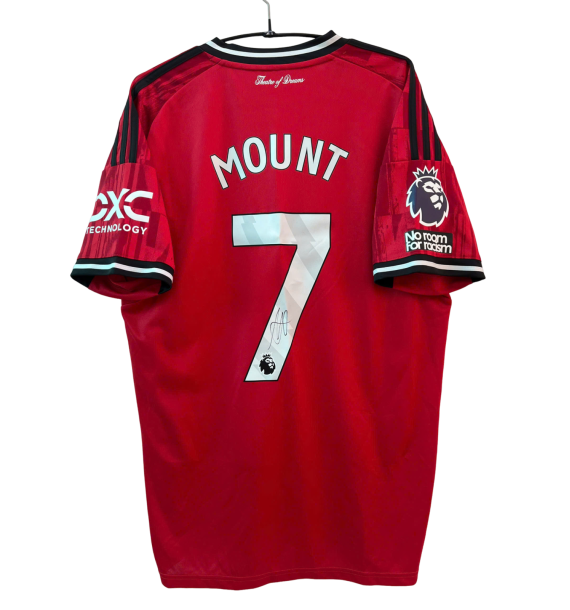 🔥 ÁO ĐẤU MANCHESTER UNITED SIGNED – MASON MOUNT #7 (2023/24) 🔥