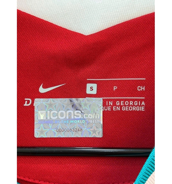 🔥 ÁO ĐẤU SIGNED THIAGO ALCATARA – HÀNG CHÍNH HÃNG + COA ICONS 🔥