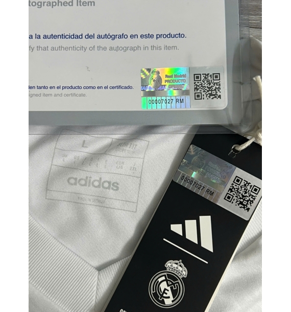 🔥 ÁO Jude Bellingham KÝ TAY – REAL MADRID 2024/2025 | COA CHÍNH HÃNG 🔥