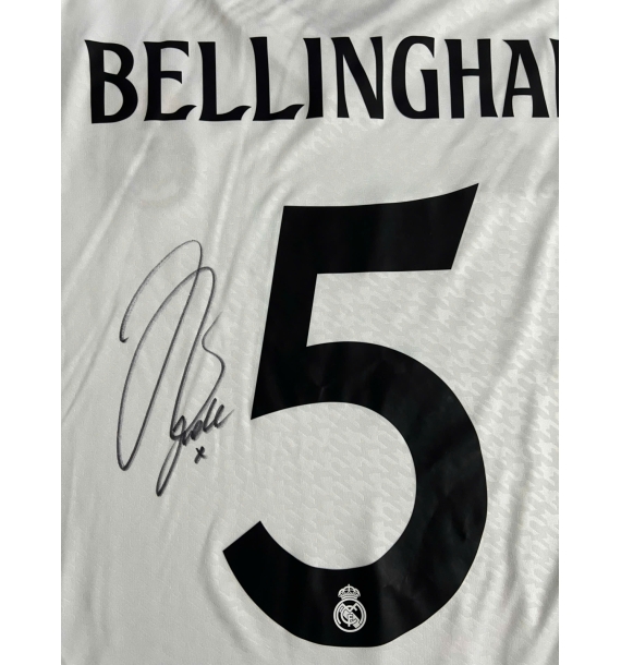 🔥 ÁO Jude Bellingham KÝ TAY – REAL MADRID 2024/2025 | COA CHÍNH HÃNG 🔥