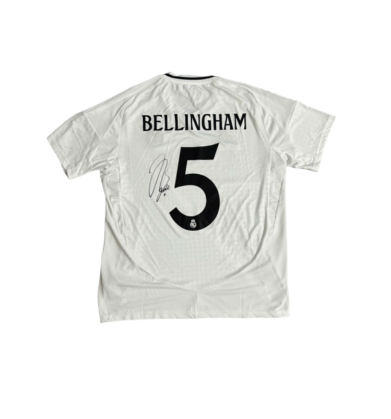 🔥 ÁO Jude Bellingham KÝ TAY – REAL MADRID 2024/2025 | COA CHÍNH HÃNG 🔥