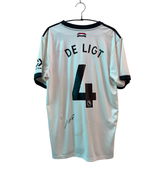 🔥 ÁO Matthijs de Ligt KÝ TAY – MANCHESTER UNITED 2024/2025 SÂN KHÁCH 🔥